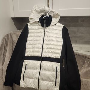 Calvin Klein Two-Tone Puffer Jacket